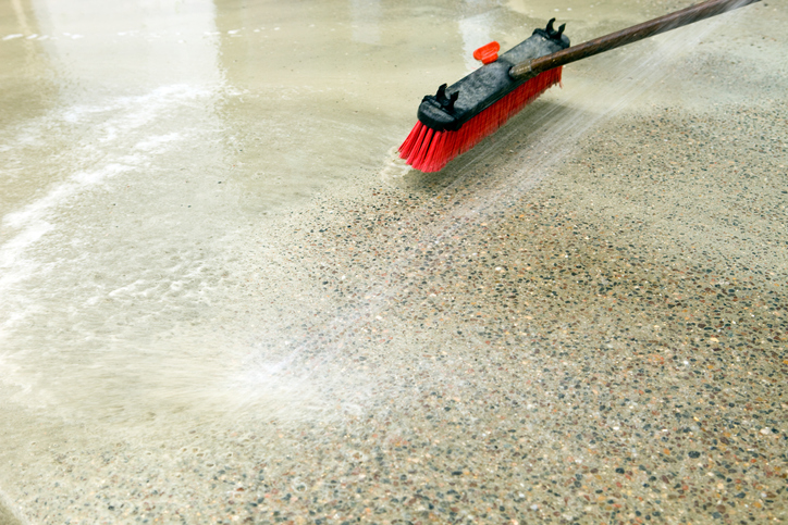 czyszczenie betonu